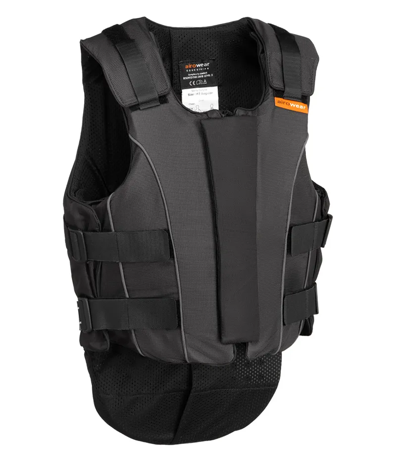 Charles Owen Mens Outlyne Body Protector Black